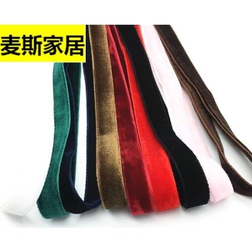 High Quality Necklet Neckband Satin Double-Sided Accessories Clothes Wide Color Double-Sided Velvet Ribbon Ribbon Multi-Color