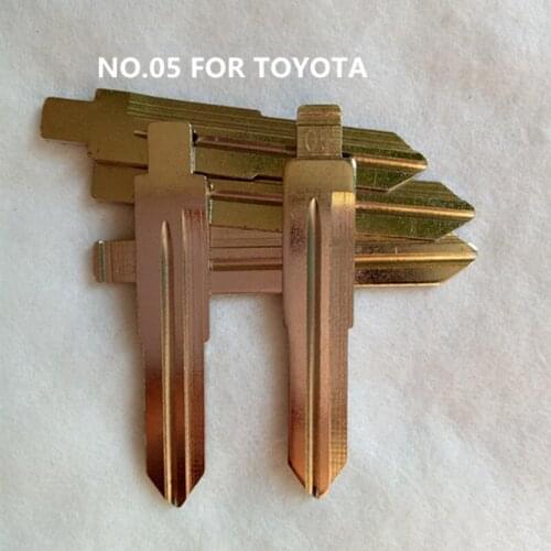 DAKATU NO.05 Replacement Car key blade for TOYOTA PREVIA WISH CHEVROLET SPARK 05# Key blade