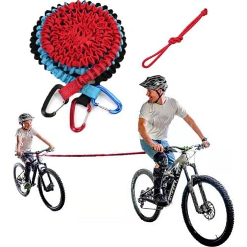 1PC Tow Rope Outdoor Sport Gear with Adjustable Length Extend 3m/118in Portable Easy Climbing Equipment for Kids’ Bike