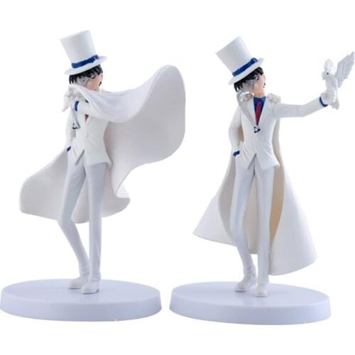 Detective Conan Case Closed Figure 15cm Kid The Phantom Thief Action Figure Conan Model Anime PVC Figure Auto Decor Random 1PC
