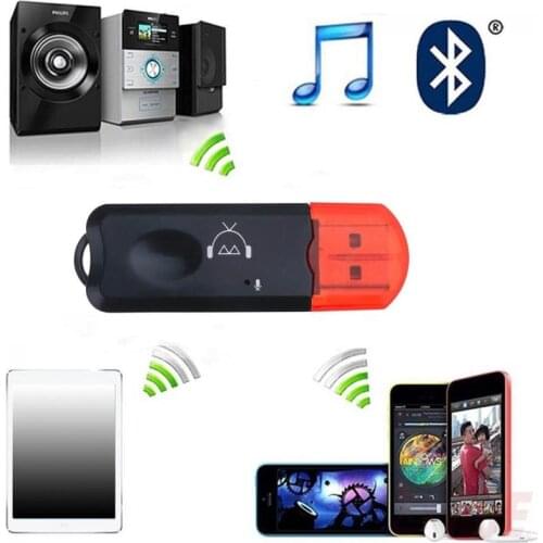 1pcs Portable USB AUX Bluetooth Music Audio Receiver Car Microphone Transmitter FM Kit With Bluetooth Wireless Adapter Hand Q7M3