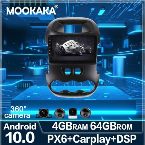 360 Camera Android 10 64G Multimedia player Car For Ford Ranger F250 2011-2014 radio audio stereo GPS Navin Screen head unit IPS