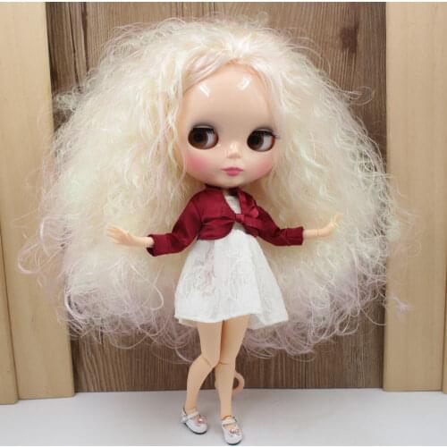 ICY DBS Blyth Doll JOINT body Series No.1017/400 For Golden mix Pink hair Flesh skin 1/6 BJD ob24 anime