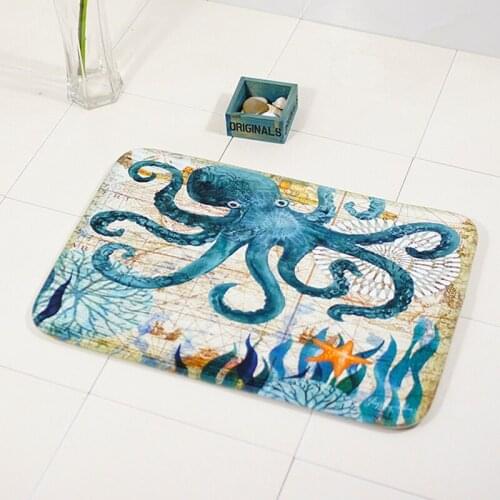 Bath Mat Carpet Set Kit Flannel Anti-Slip Kitchen Bathroom Mats Set Carpet Toilet Rug Washable Car Seat Floor Mat Pad