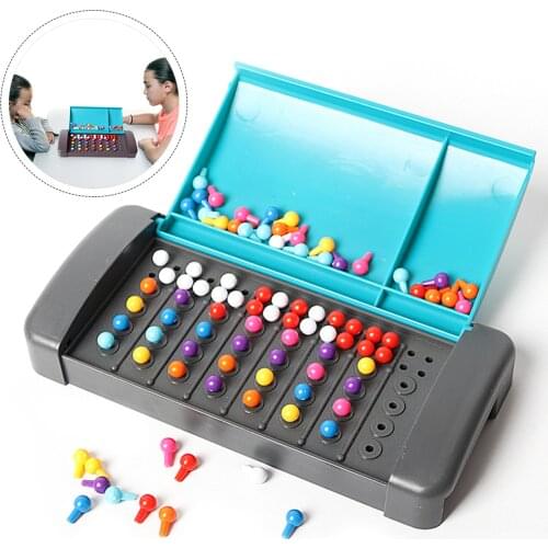 Mini Board Game Mastermind Code Breaking Traveling Toy For Family Children Educational Intellectual Development Montessori Toys