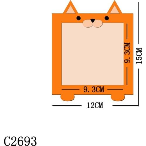 New Photo frame mobile Wooden Die Scrapbooking C2693 Cutting Dies Multiple Sizes