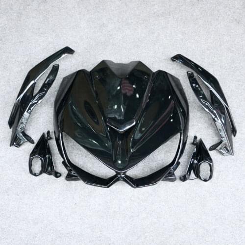 Pearl black Fit For Z1000 2014 - 2020 Motorcycle ABS Front Upper Cowl Nose Fairing Z 1000 2015 2016 2017 2018 2019