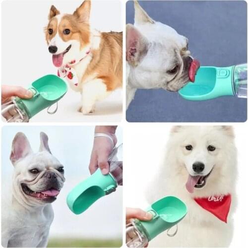 Portable Water Dispenser Outdoor Walking Puppy Travel Water Bottle for Dogs Cats