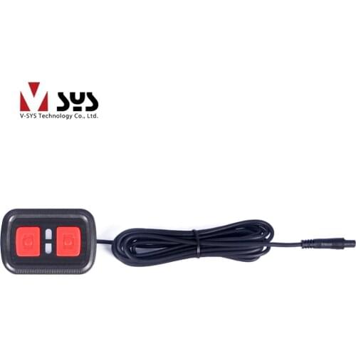 SYS VSYS Wired Remote Controller for Motorcycle Camera Recorder DVR Dash Cam C6 / M6L/ M6 / M2 / M2F / P6 / P6L / P6F / P6FL