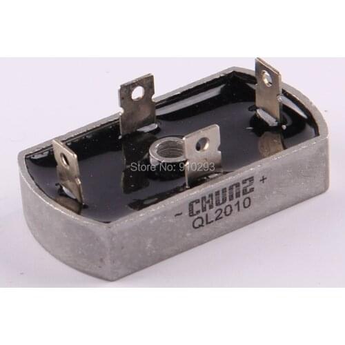 QL2010 20amp single phase full wave dioce bridge rectifier module 20A diode rectifier and power supplies electronic components