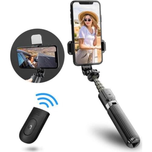 Selfie-Stick Tripod Alloy Artifact-Rod Photo-Holder Expandable Handphone Remote-Control Bluetooth Live For Xiaomi IPhone Android