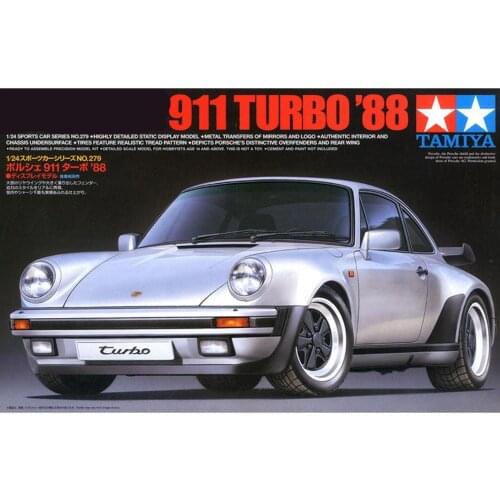 Tamiya 24279 1/24 Scale Model Sports Car Kit Porsche 911 Turbo 930 '88