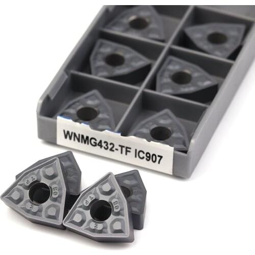 WNMG080408 TF IC907 External Turning Tools Carbide insert WNMG 080408 of high quality cnc lathe Lathe use tool material tool