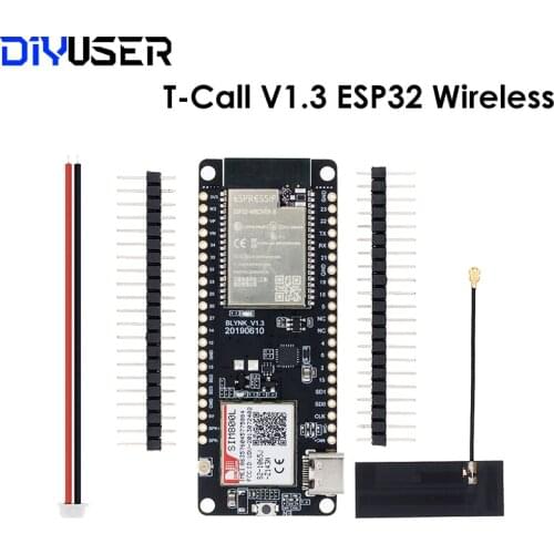 TTGO T-Call V1.3 ESP32 Wireless Module GPRS Antenna SIM Card SIM800L Module