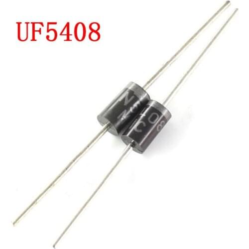 20PCS/LOT UF5408 Recovery Diode 3A 1000V DO-201A diode