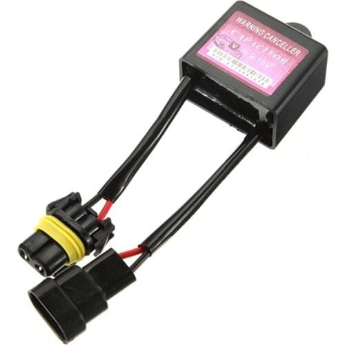1pcs Bulb Socket Connector HID Kit Error Warning Canceller Kit H1 9005 9006 Canbus Capacitors Computer Decoder Dropshipping