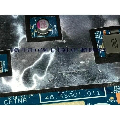 BiNFUL 48.4SG01.011 LG4848 11252-1 LAPTOP MOTHEBOARD FIT FOR LENOVO Ideapad G580 HM76 GT610M 1GB (fit i3 i5 i7 cpu )
