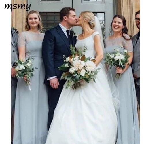 BONJEAN Satin Wedding Dresses