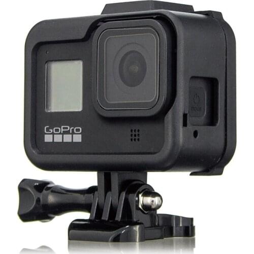 Full Face Frame Mount Mount Holder Protective Shell for GoPro Hero 8 Black Stand Action Camera Accessories for Go Pro Hero 8