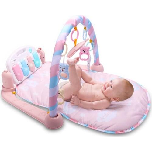 Baby Play Mat Educational Puzzle Carpet With Piano Keyboard Lullaby Music Kids Gym Crawling Activity Rug Toys For 0-12 Months