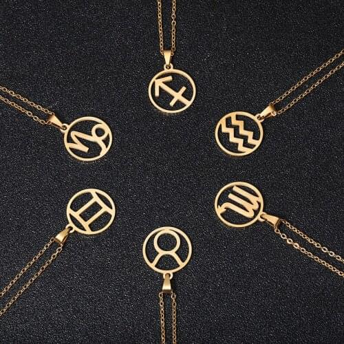 Dongsheng Jewelry Women's Pendants Zodiac Signs