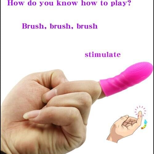 Sex Finger Sleeve Vibrator G Spot Anal Massage Nipple Vagina Stimulator Adult supplies Masturbation Sex Toys For Couples Women