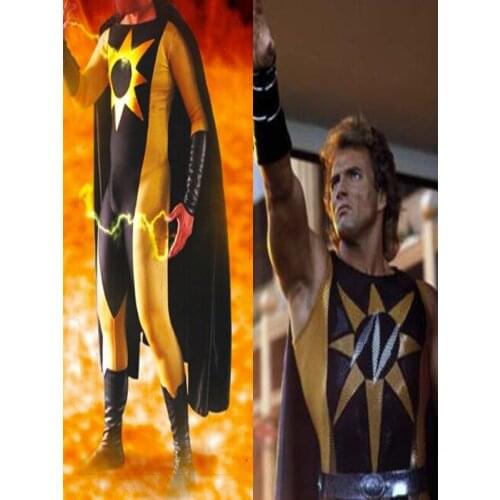 The Supervillain of Clark Kent Nuclear Man Bodysuit Halloween Cosplay Costume
