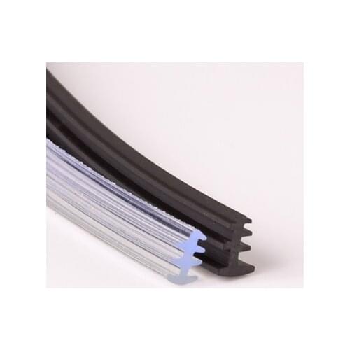70 73 90 old type window glass seal strip width 2-2.5 3-3.5 4-4.5 7.5-8mm width gap damper buffer noise water dust proof