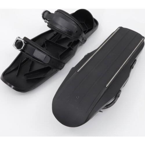 Mini Ski Skates Snow Shoes Mini Ski Skates for Snow The Short Skiboard Snowblades Adjustable Portable Skiing Shoes Snow Board