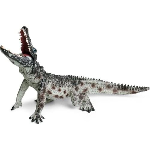 Nile Crocodile Animal Figure Collectible Toys Wild Animal Cognition Action Figures Kids Plastic Model Toys