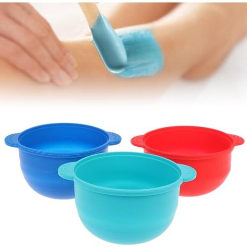 1Pc Silicone Replacement Reusable Waxing Pot Bowlsheater Hair Removal Wax Warmer