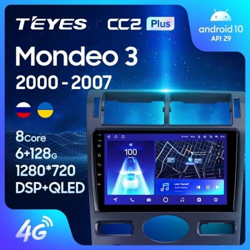 TEYES CC2L CC2 Plus For Ford Mondeo 3 2000 - 2007 Car Radio Multimedia Video Player Navigation GPS Android No 2din 2 din DVD