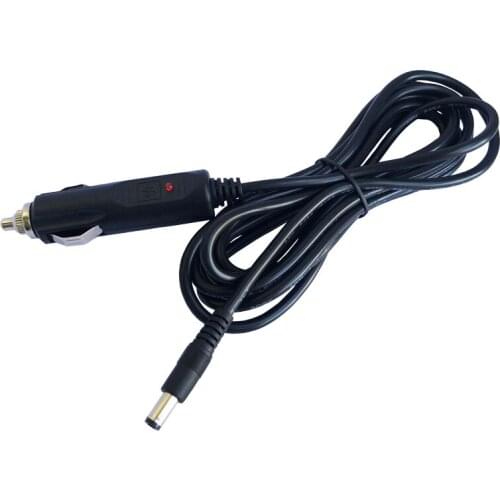 Universal 12V 24V DC Plug Car Cigarette Lighter Charger Power Cable Cord Lead For Automobile Car Monitor / Camera 3M