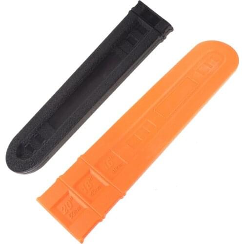 12/16/20/24in Chainsaw Bar Protective Cover Scabbard Protector Universal Guide Plate Holder Chain Saw Guide Sleeve Tools