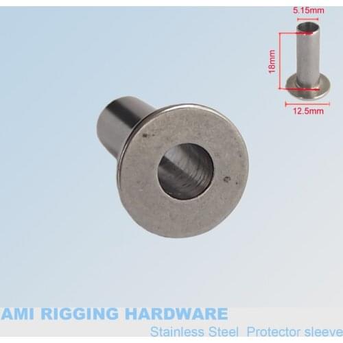 Protector Sleeve for 3mm 4mm 1/8" 3/16" wire Stainless Steel 316 for Cable Railing