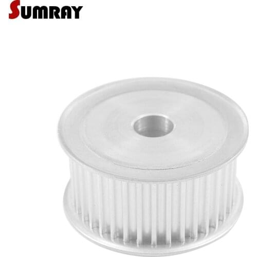 SUMRAY Timing Belt Pulley 5M 38T 8/10/12/14/19/20mm Bore Toothed Pulley Wheel 27mm Width Motor Belt Pulley for 3D Printer