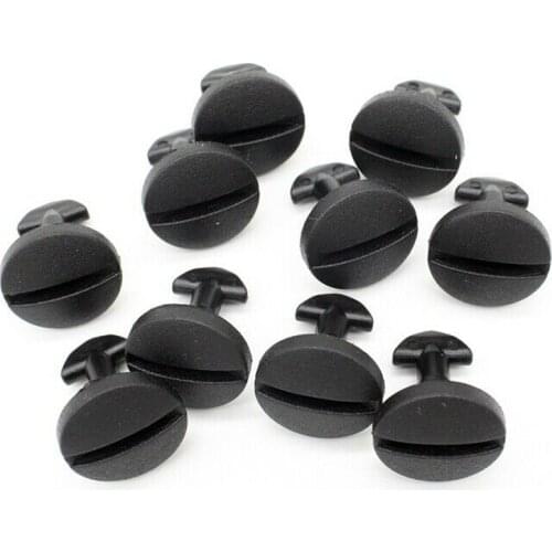 10X DYR500010 Auto Fastener Clips Rear Bumper Tow Cover Clip for Range Rover Sport 05-13 Land Rover Discovery 04-13