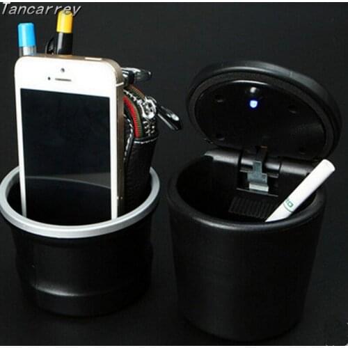 2020 new Car styling LED sticker ashtray for Infiniti q50 FX35 G35 Jeep Renegade Wrangler JK Grand Cherokee Compass Accessories