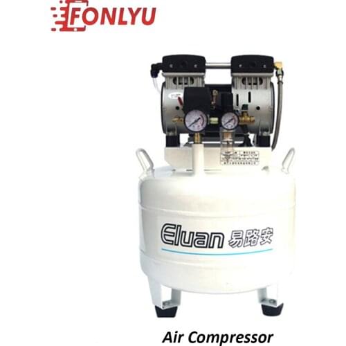 220v 600W 45L/Min Oil-free Mute Air Compressor High Quality Machine 0.8 Mpa For Novecel Q5 A5 / YMJ All Laminating Machine