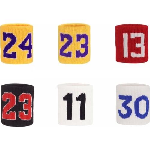 Absorb sweat wristbands Basketball Elastic Bands For Fitness Cotton Wrist Hand Band GuardTennis Straps GymCarpal Wristband Sac