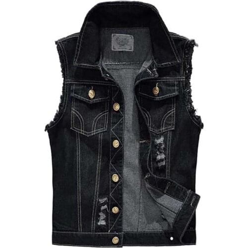 Мужские джинсовые жилеты ANPOETCHY China At AliExpress