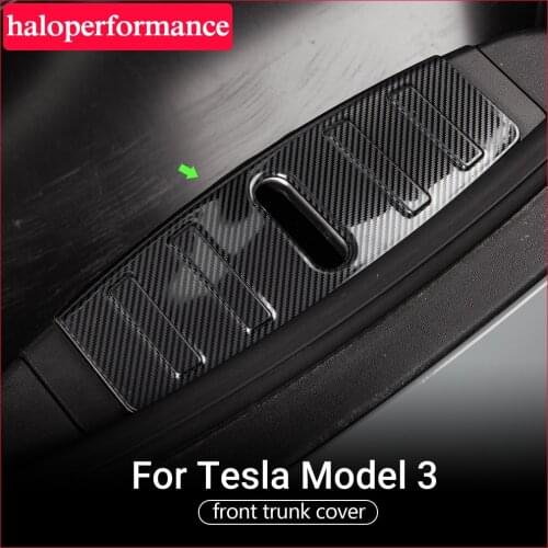 Model3 Tesla Car Accessories Front Engine Trunk Box Luggage Bumper Panel for Tesla Model 3 Accessories Fit box protection 2020