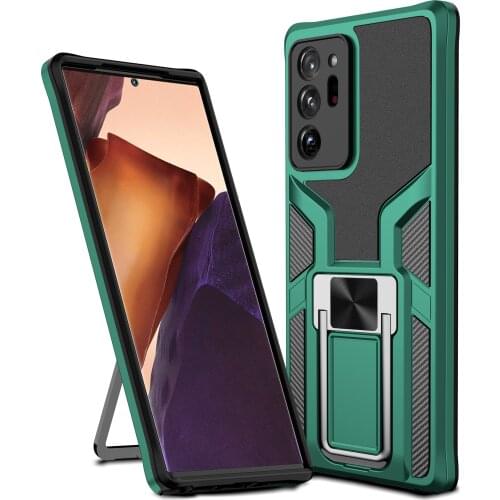 For Samsung Galaxy Note 20 Ultra Case Soft Silicone With Stand Ring shockproof protective Back Cover Case For samsung note 20