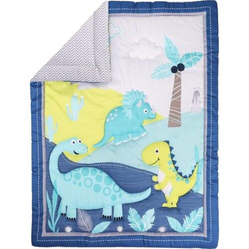 Cheep 100% polyester micro brushed 1Pcs Cot Comforter 33*42 Boys Girls Universal Baby Quilt Cartoon Print supper soft