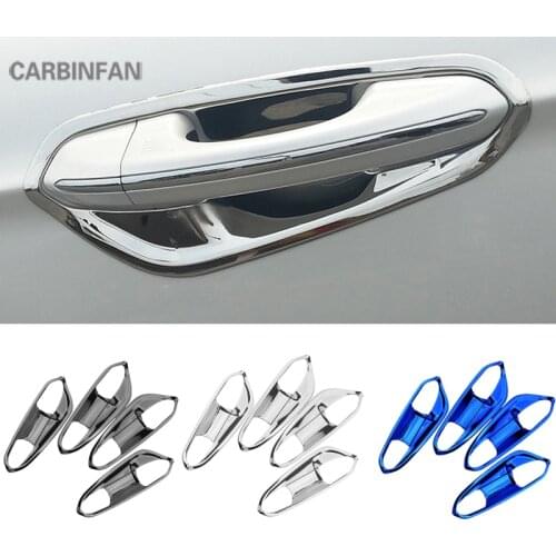 For Ford Fusion Mondeo 2013 - 2018 Car Stylings Stainless steel Car Door handle cover Bowl Trim Cover Sticker C1461
