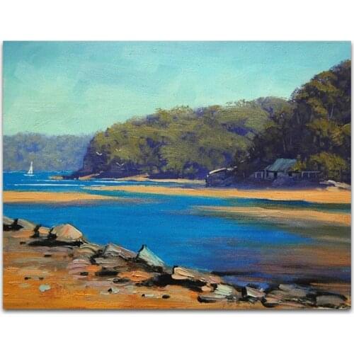 DONGMEI OIL PAINTING hand painted oil painting high quality landscape art painting pictures DM-15102612