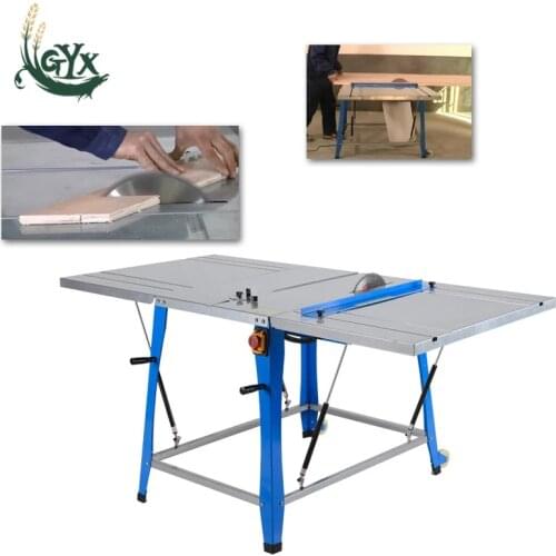 Dust-free electric circular saw small household folding saw table multifunctional woodworking saw table sliding table saw