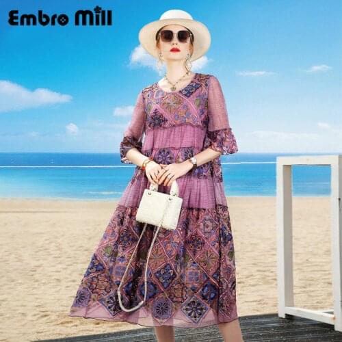 Embro Mill Summer Dresses With Sleeves