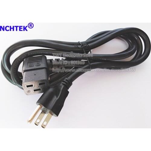 USA Nema 5-15P Male to IEC 320 C19 Right Angle Female Socket Power Adapter Cable For UPS PDU,US 15A Power Cord,Free shipping