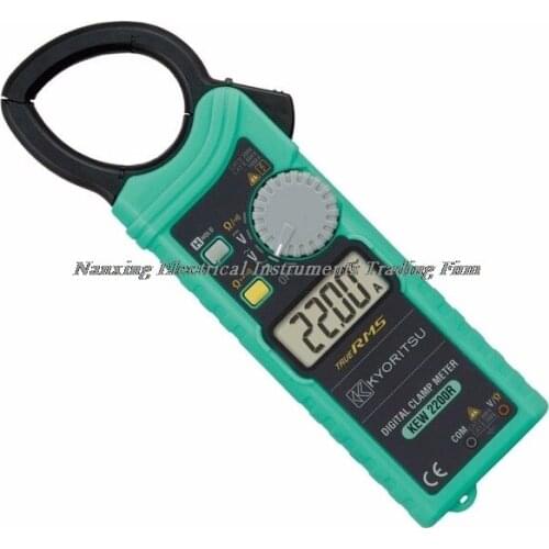 KYORITSU 2200R DIGITAL AC CLAMP METER with True RMS 150MAX AC1000A